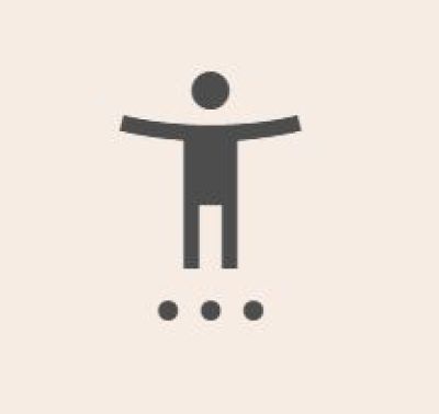 Icon Barrierefreiheit Symbol für die Erklärung der Barrierefreieheit
