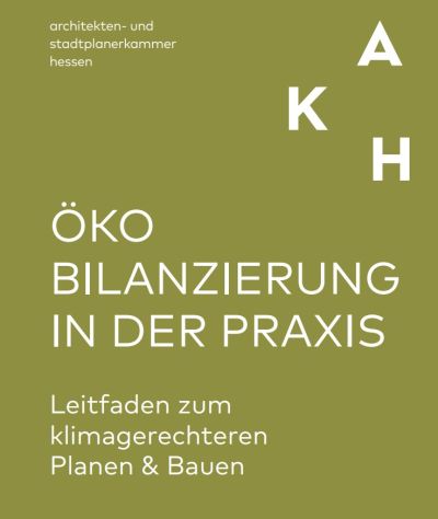 Cover des Leitfadens Ökobilanzierung in der Praxis