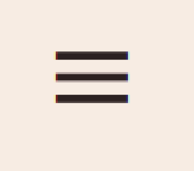 Menü Symbol für das Burger-Menü einer Website